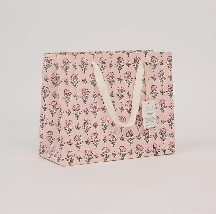 Block Printed Gift Bag