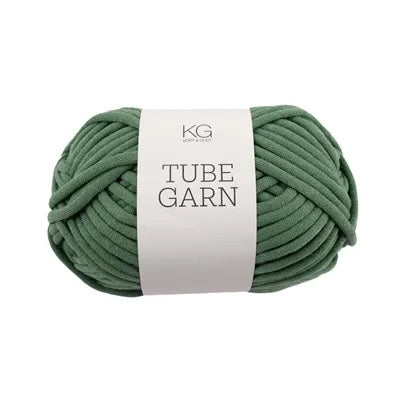 Tubegarn 4mm Grønn