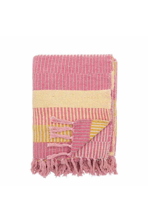 Isnel Pledd 160x130cm Rosa