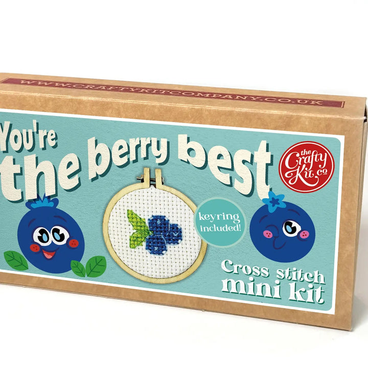 Mini Broderingskit You´re The Berry Best