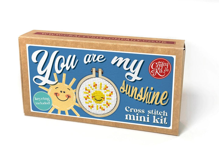 Mini Broderingskit You Are My Sunshine