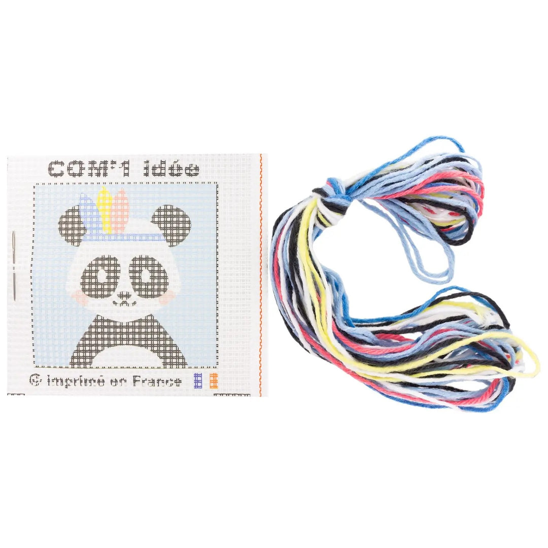 Broderingskit Barn Panda