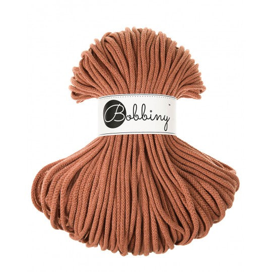 Premium 5mm Braided Cord Terracotta