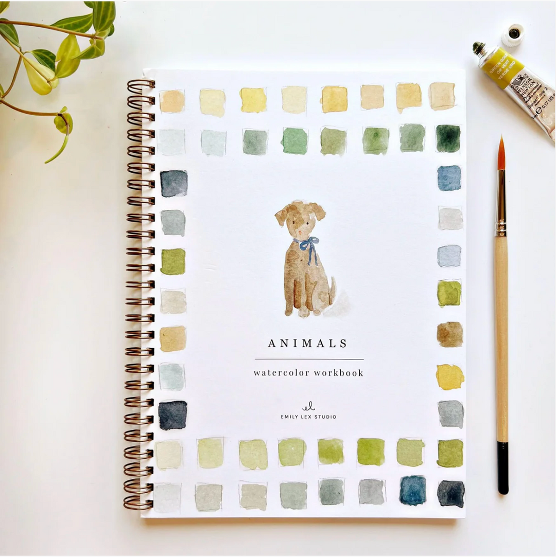 Watercolor Workbook Animals