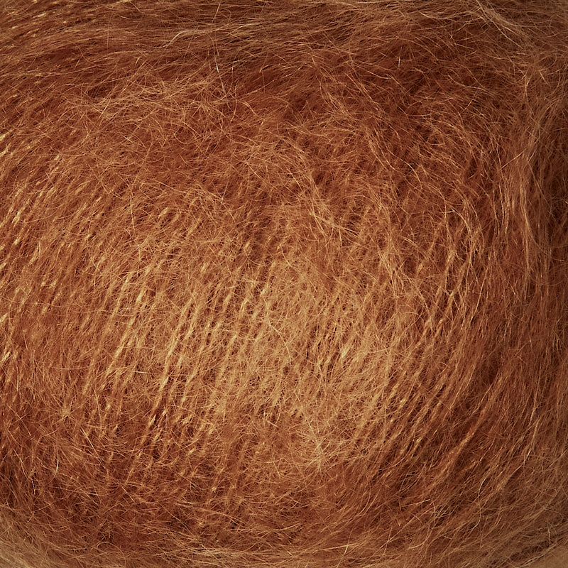 Soft Silk Mohair - Kobber