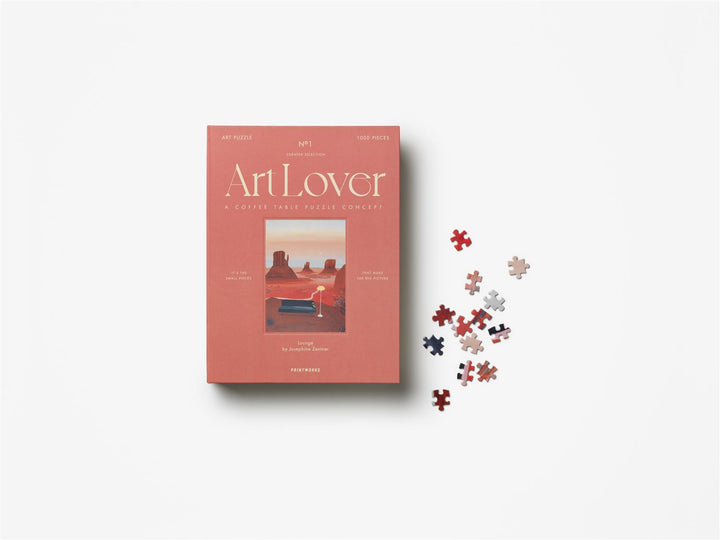Art Lover Book Puzzle - Lounge