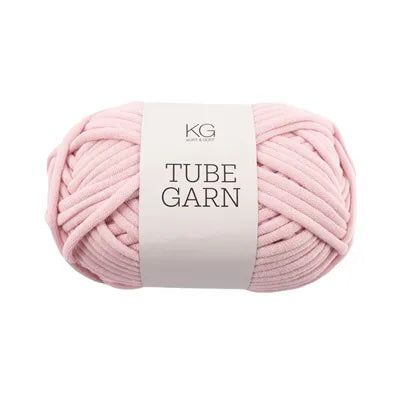 Tubegarn 4mm Støvrosa