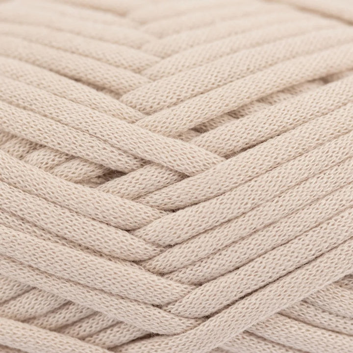 Tubegarn 4mm Beige