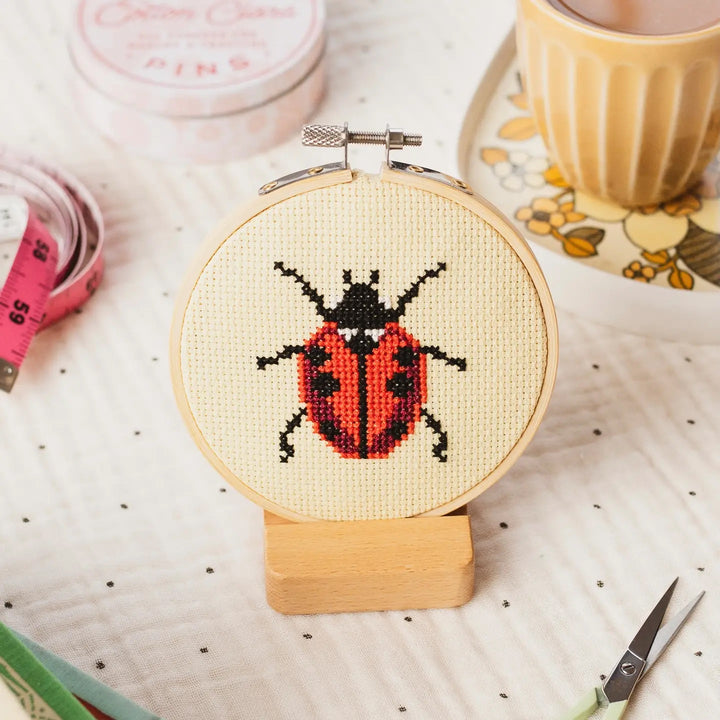 Cross Stitch Kit Ladybug