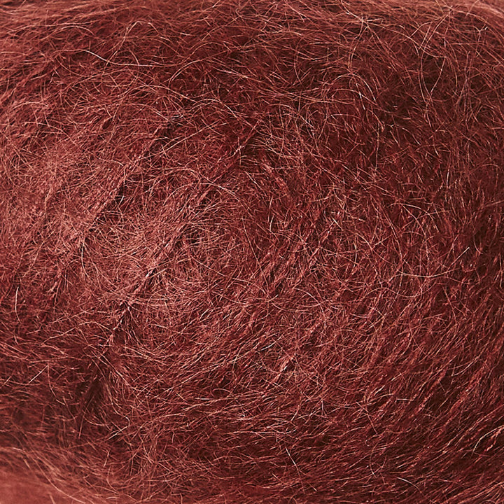 Soft Silk Mohair - Vinrød