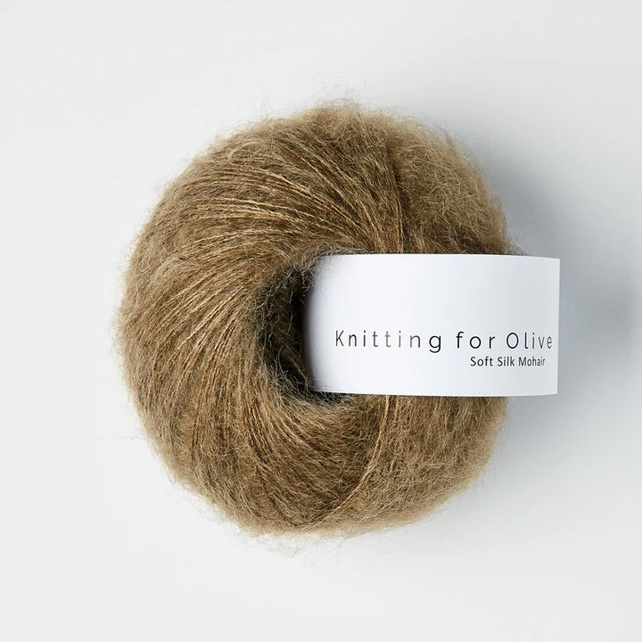 Soft Silk Mohair - Nøttebrun