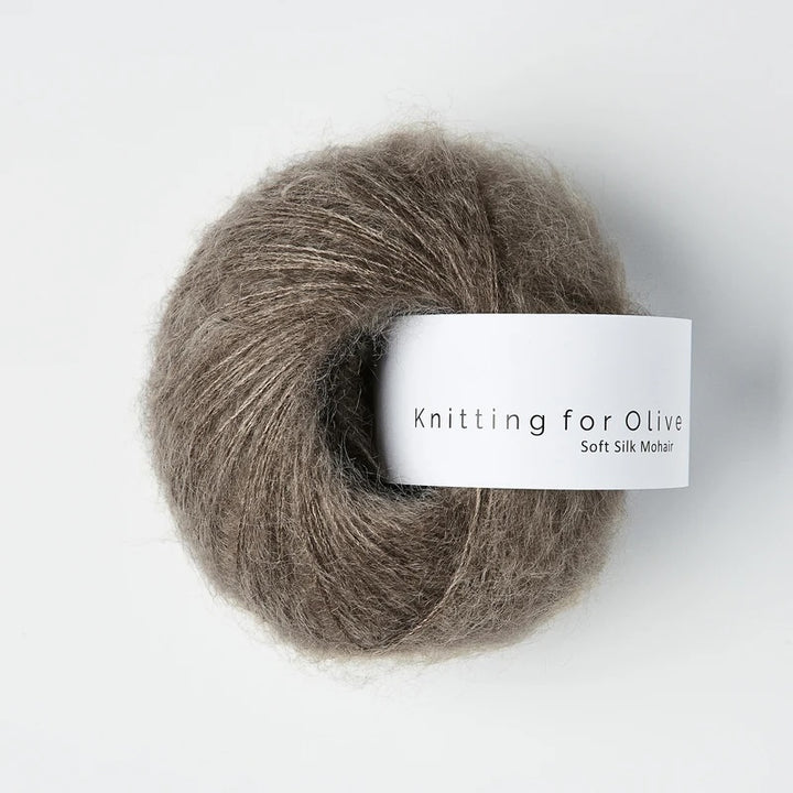 Soft Silk Mohair - Hasselnøtt