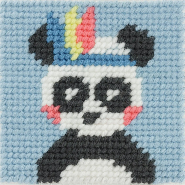 Broderingskit Barn Panda