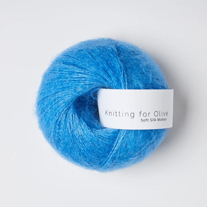 Soft Silk Mohair - Valmueblå