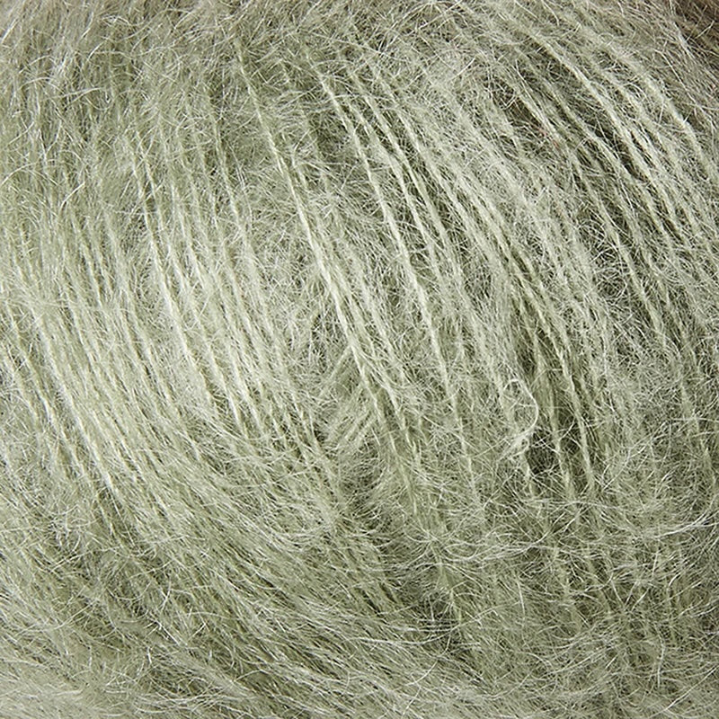Soft Silk Mohair - Støvet Artiskokk