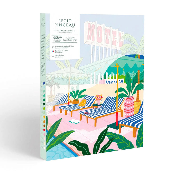 Paint By Numbers Kit The Motel Pool