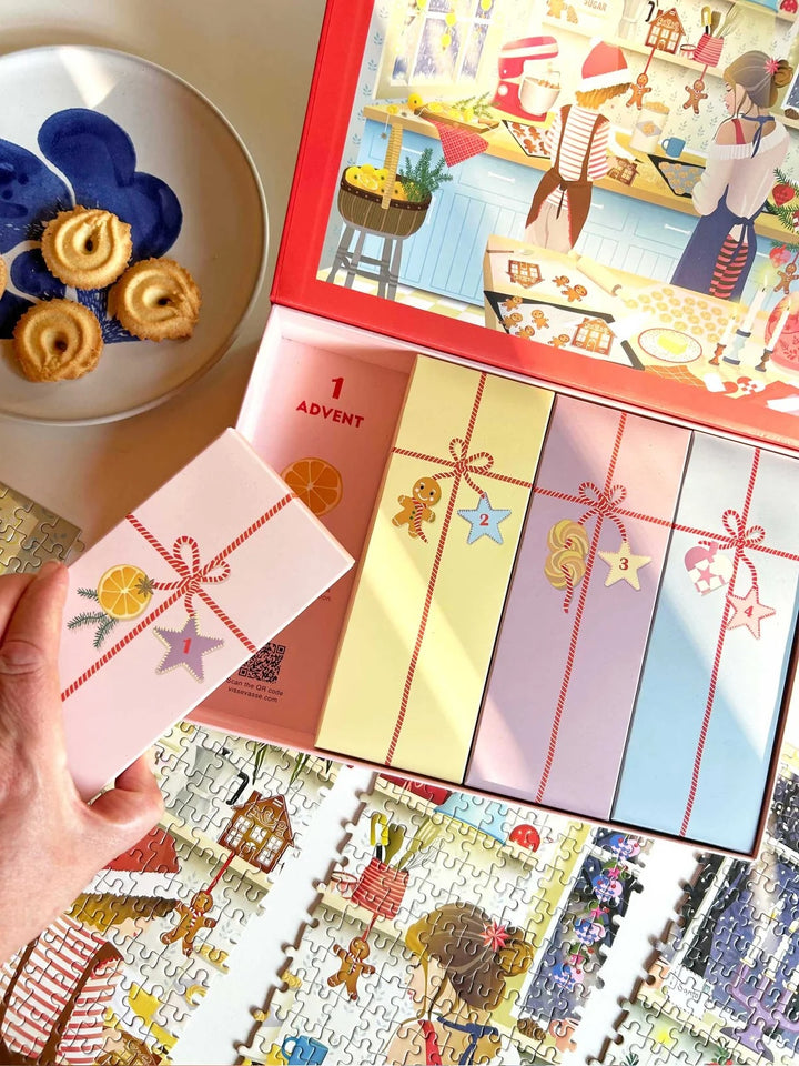 Sweet Christmas Adventskalender - 1000 Brikker