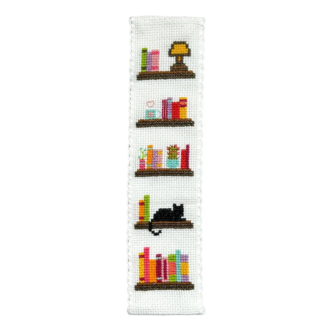 Broderingskit Bokmerke Book Lover