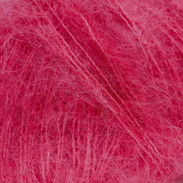 Soft Silk Mohair - Bringebær