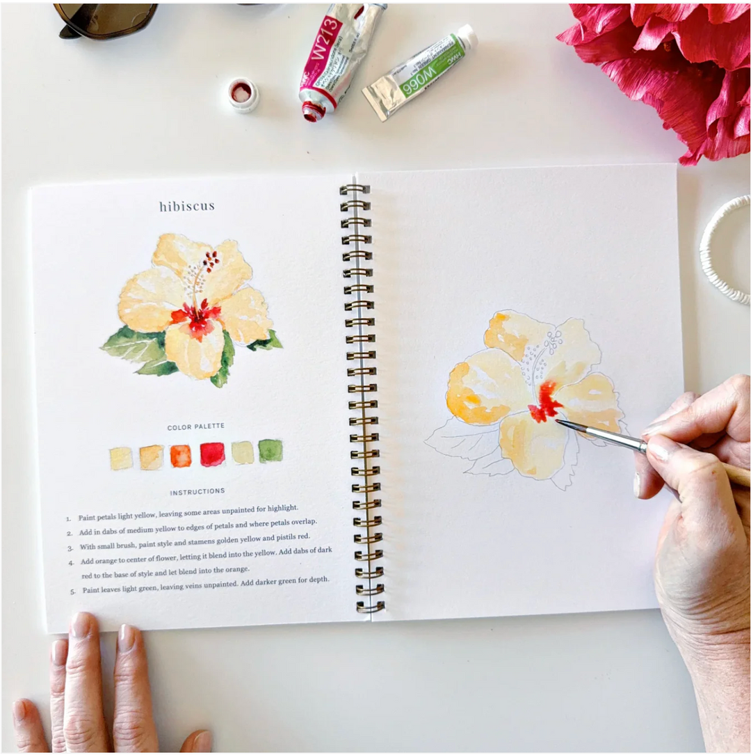Watercolor Workbook Tropical