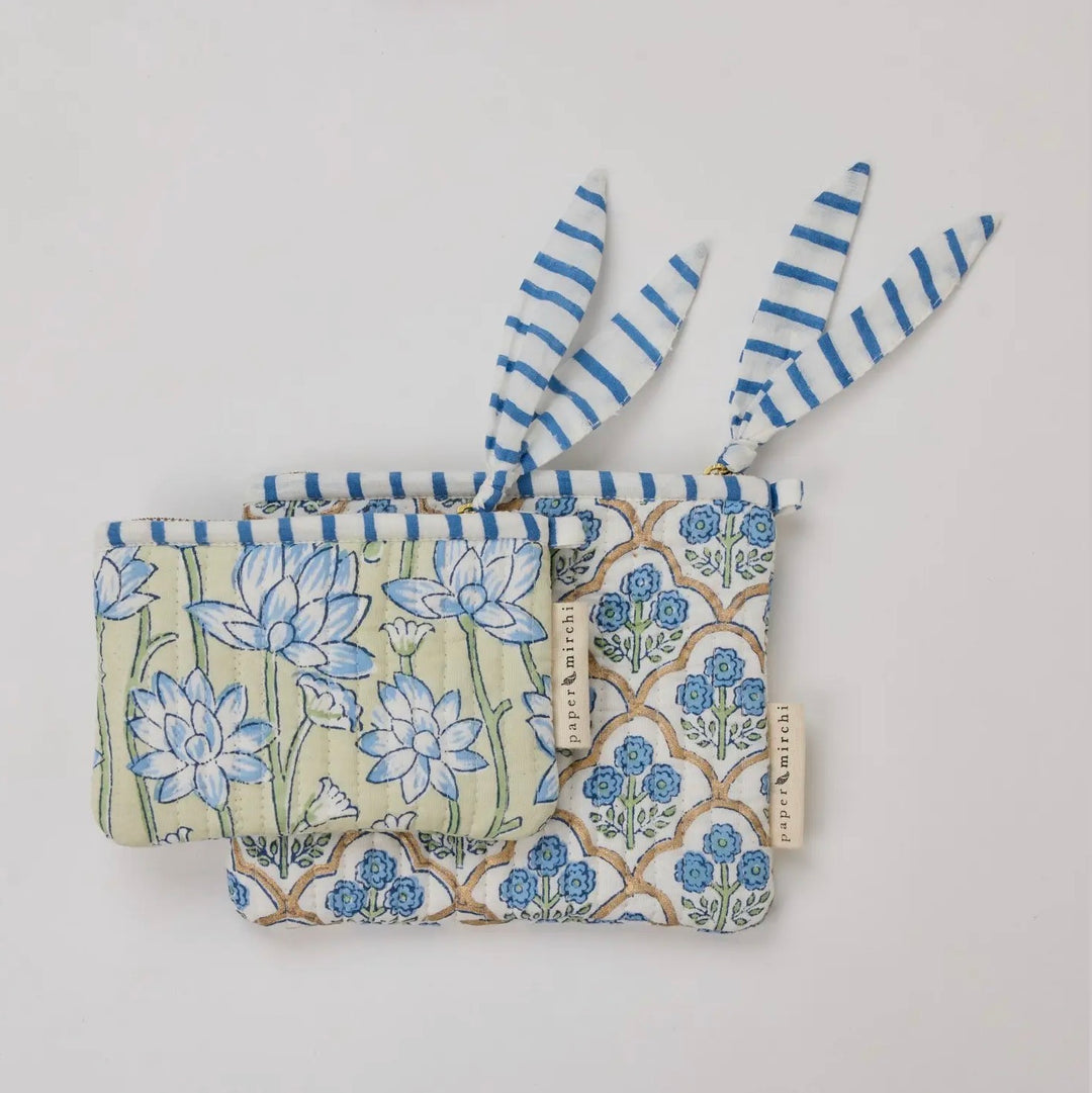 Zipped Pouch Set 2pK
