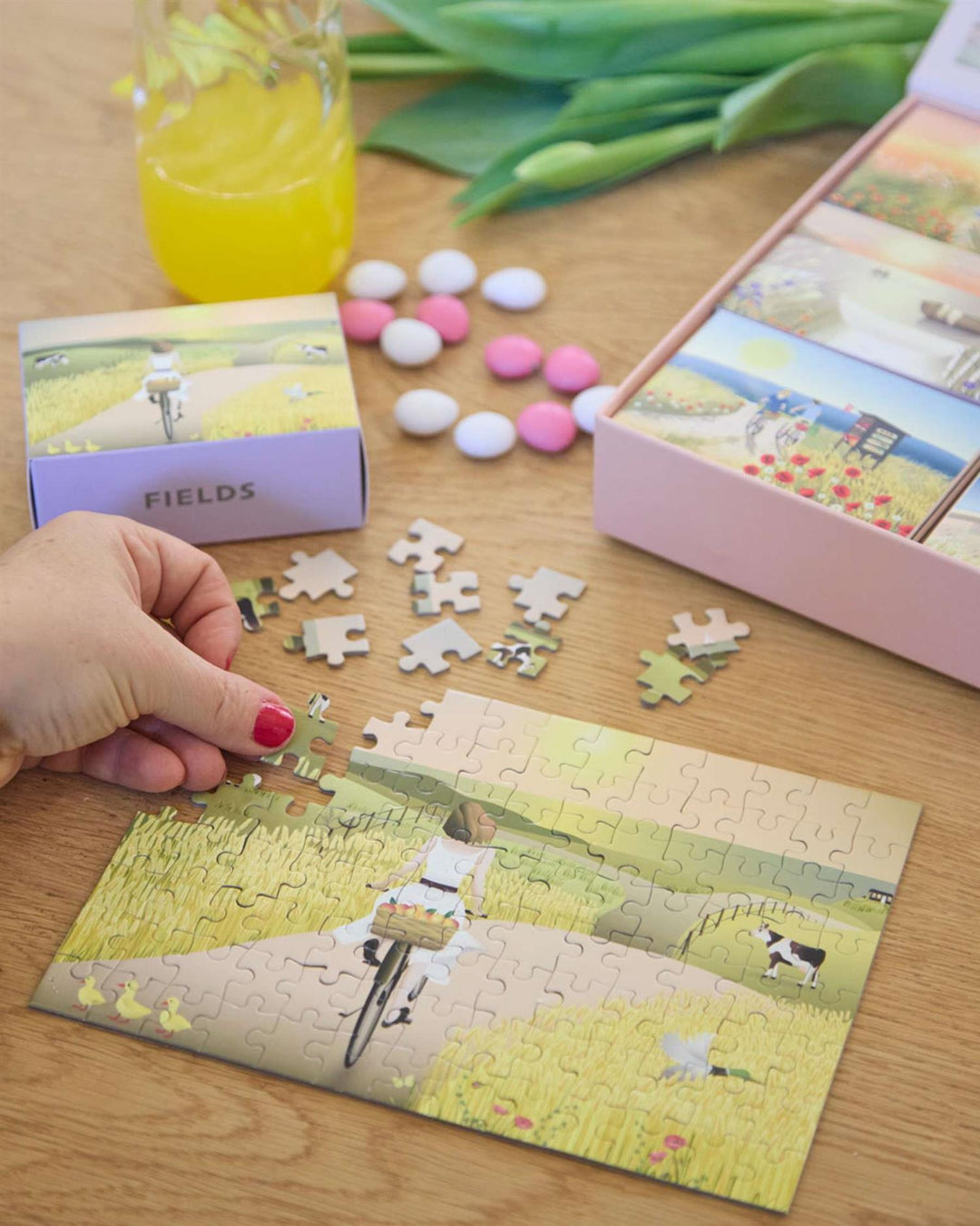 Summer Moments Puzzle box - 9 X 104 brikker