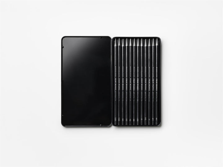 12 Fargeblyanter - Graphite