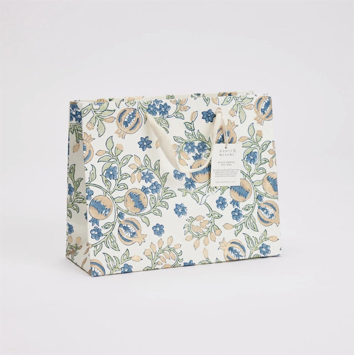 Block Printed Gift Bag