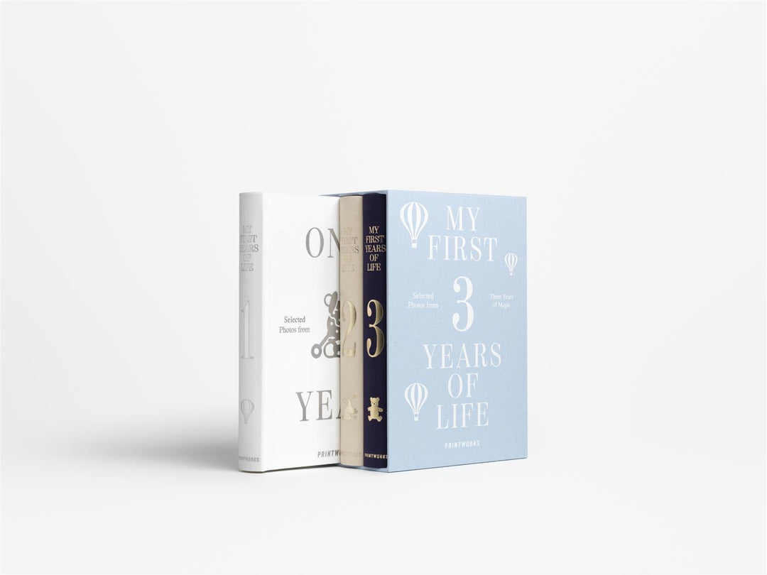 My first 3 Years Of Life Photo Book 3-pack