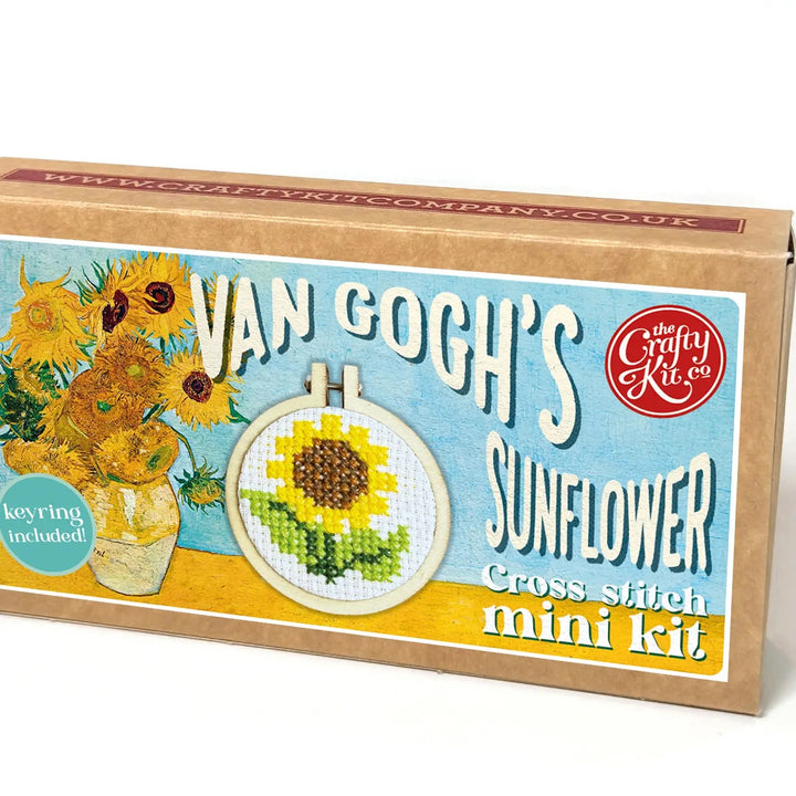 Mini Broderingskit Van Gogh´s Sunflower