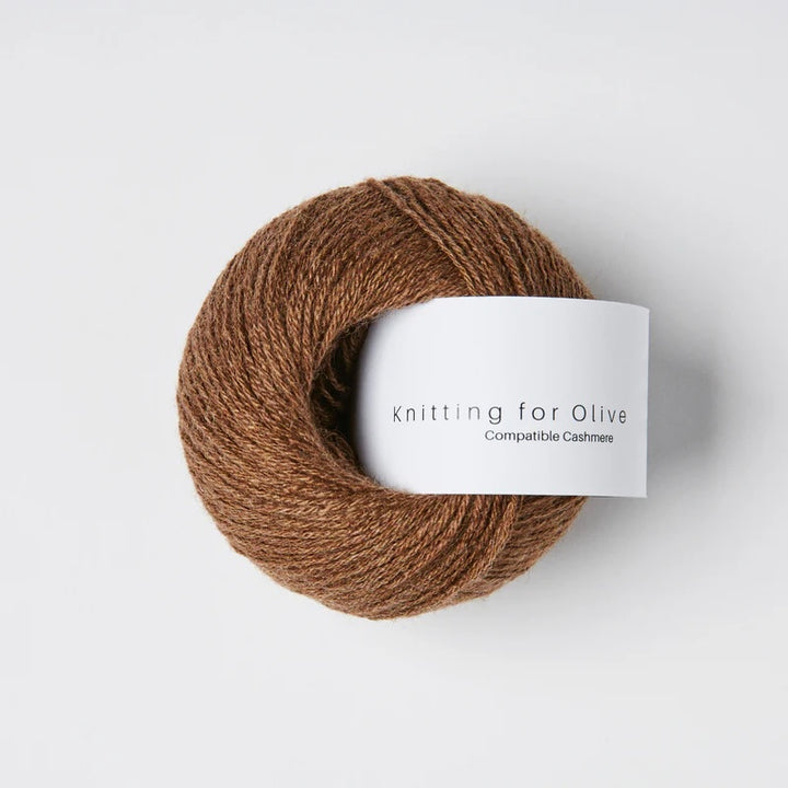 Compatible Cashmere - Mørk Cognac