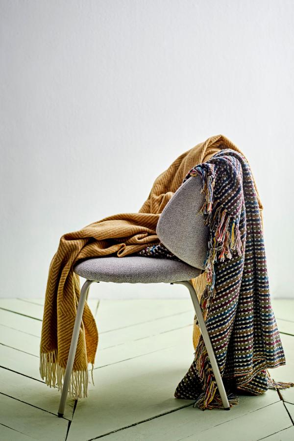 Lazzario Pledd 160x130cm Blå