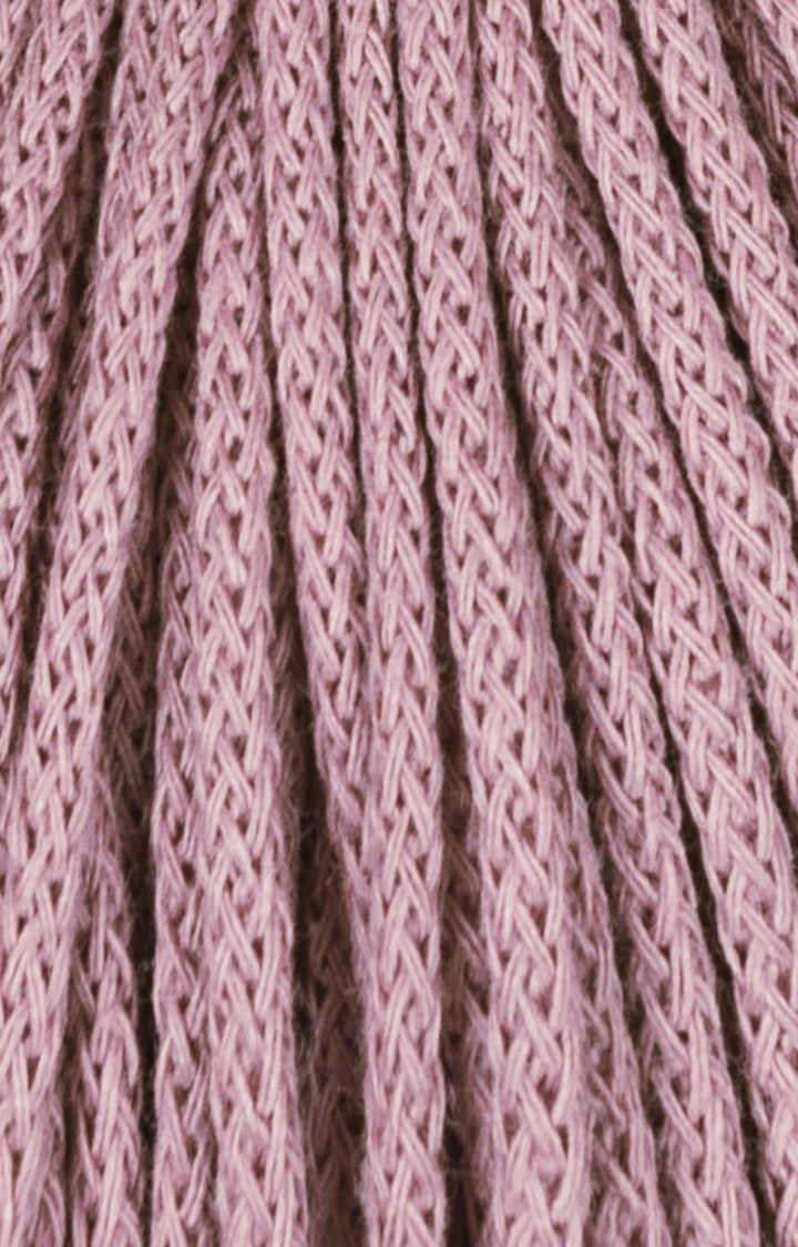 Junior 3mm Braided Cord Støvet Lilla