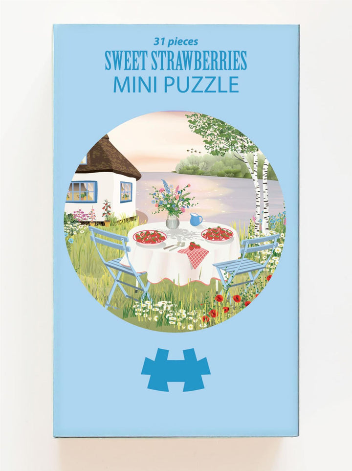Sweet Strawberries Mini Puzzle - 31 brikker