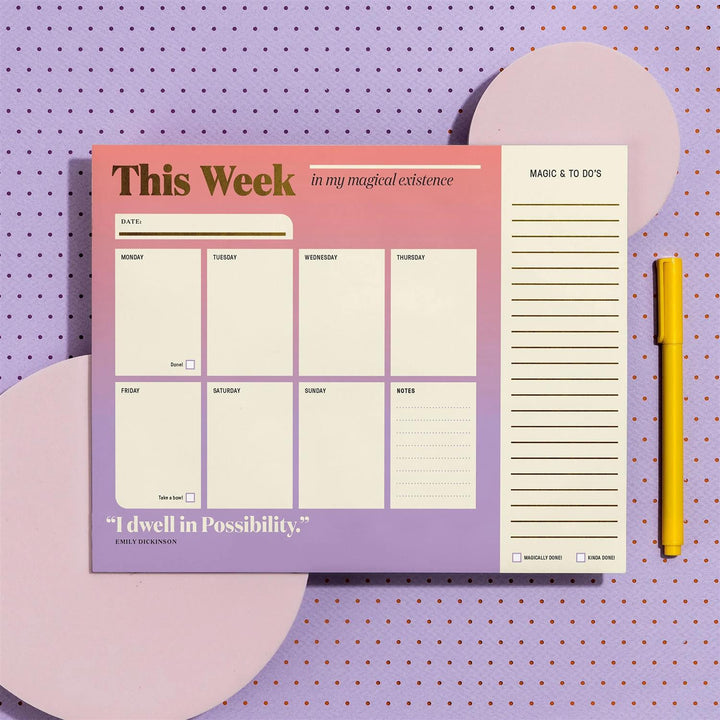 You are magic This Week Planner