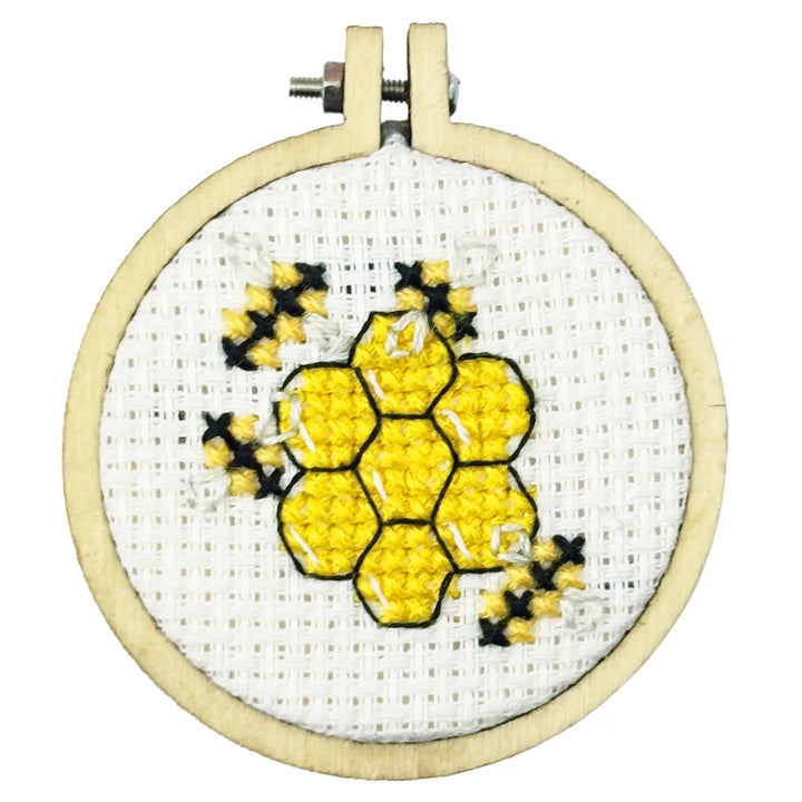 Mini Broderingskit Hot & Hexy