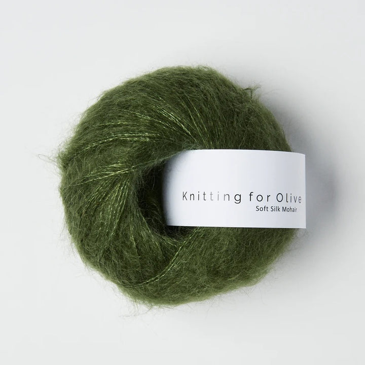 Soft Silk Mohair - Flaskegrønn