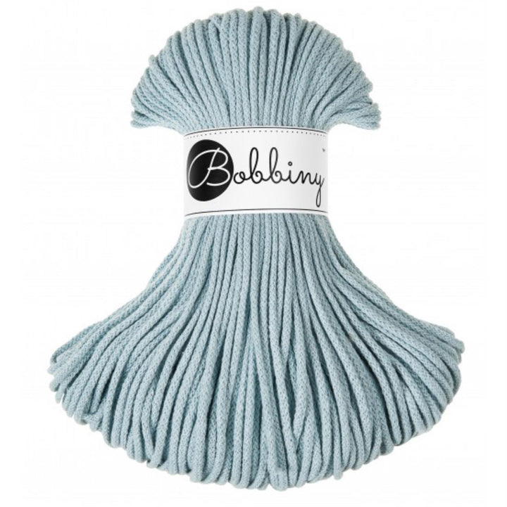 Junior 3mm Braided Cord Dus Blå