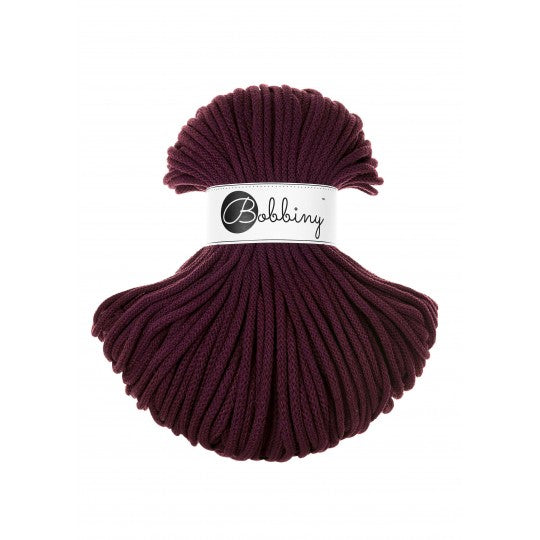 Premium 5mm Braided Cord Burgunder