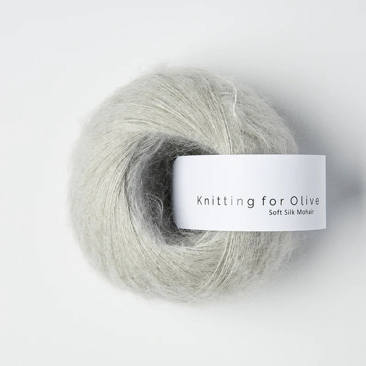 Soft Silk Mohair - Perlegrå
