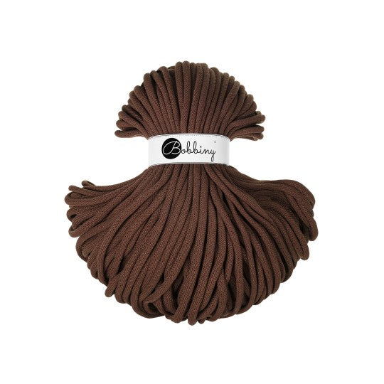 Jumbo 9mm Braided Cord Sjokoladebrun
