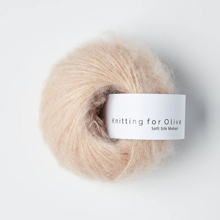 Soft Silk Mohair - Pudderrosa