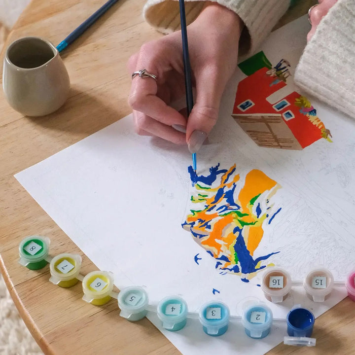 Paint By Numbers Kit Randonnee en Norvege