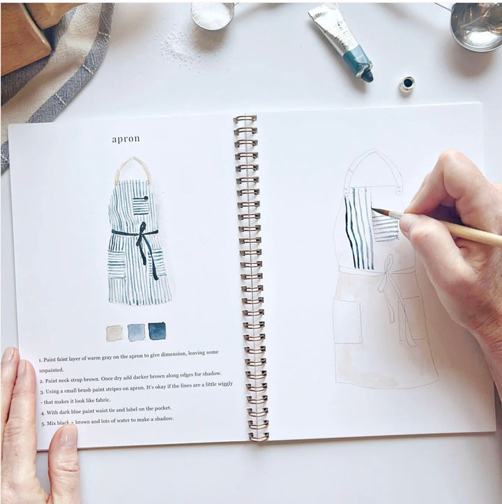 Watercolor Workbook Baking