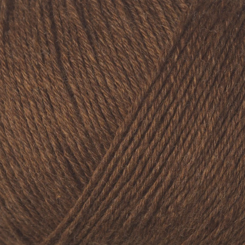 Cotton Merino - Mørk Cognac
