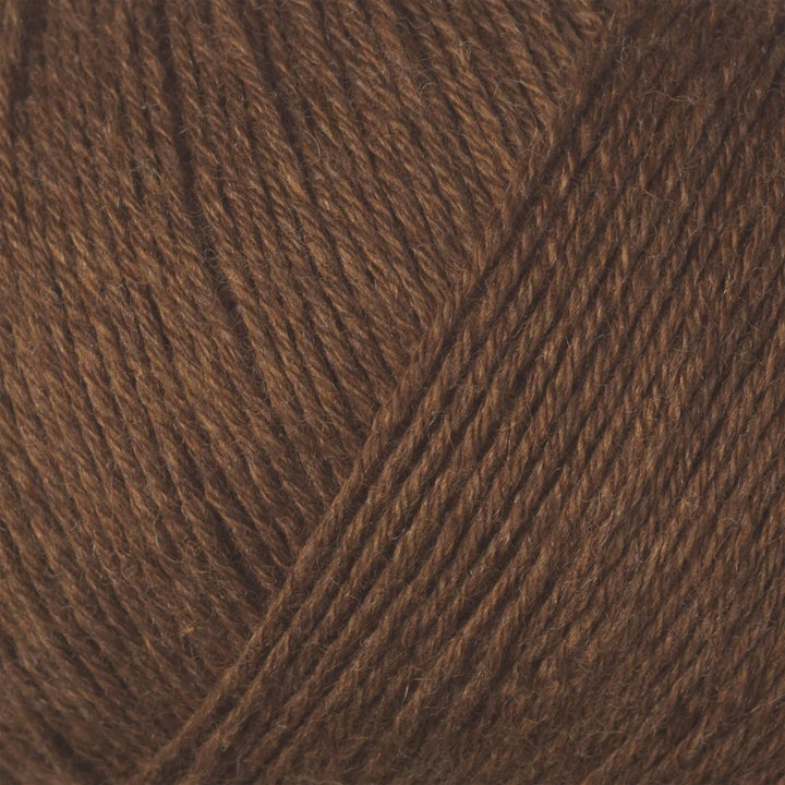Cotton Merino - Mørk Cognac
