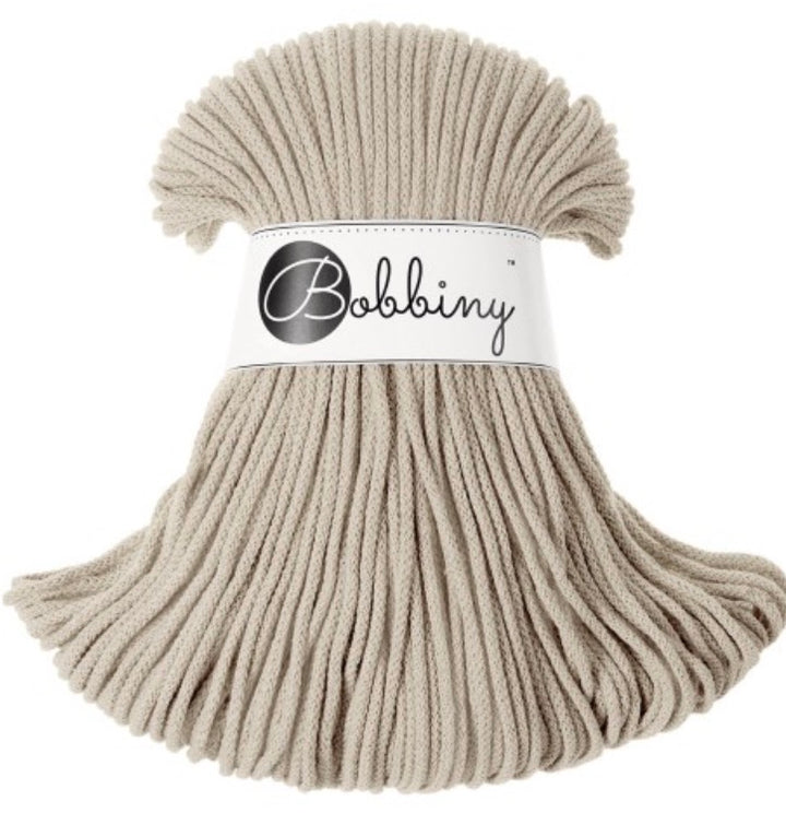 Junior 3mm Braided Cord Beige