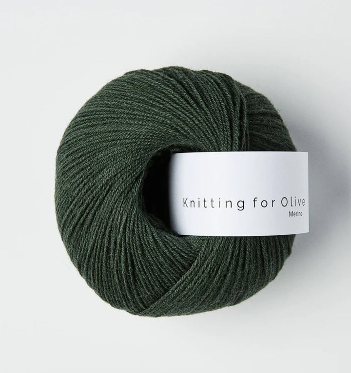 Merino - Flaskegrønn