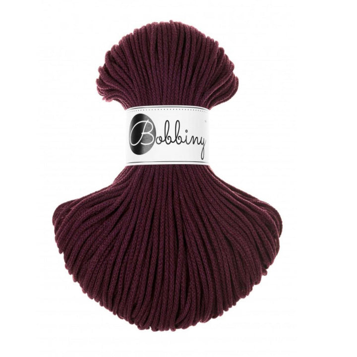 Junior 3mm Braided Cord Burgunder