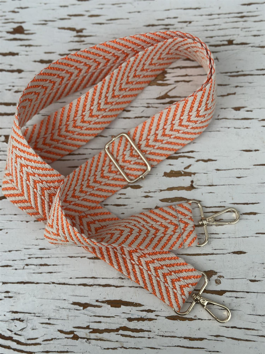 Skulderreim Herringbone Orange